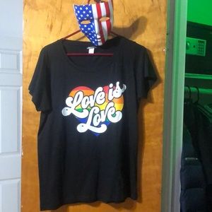 NWOT Love is Love TShirt